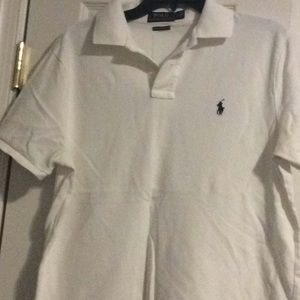 Polo shirt white